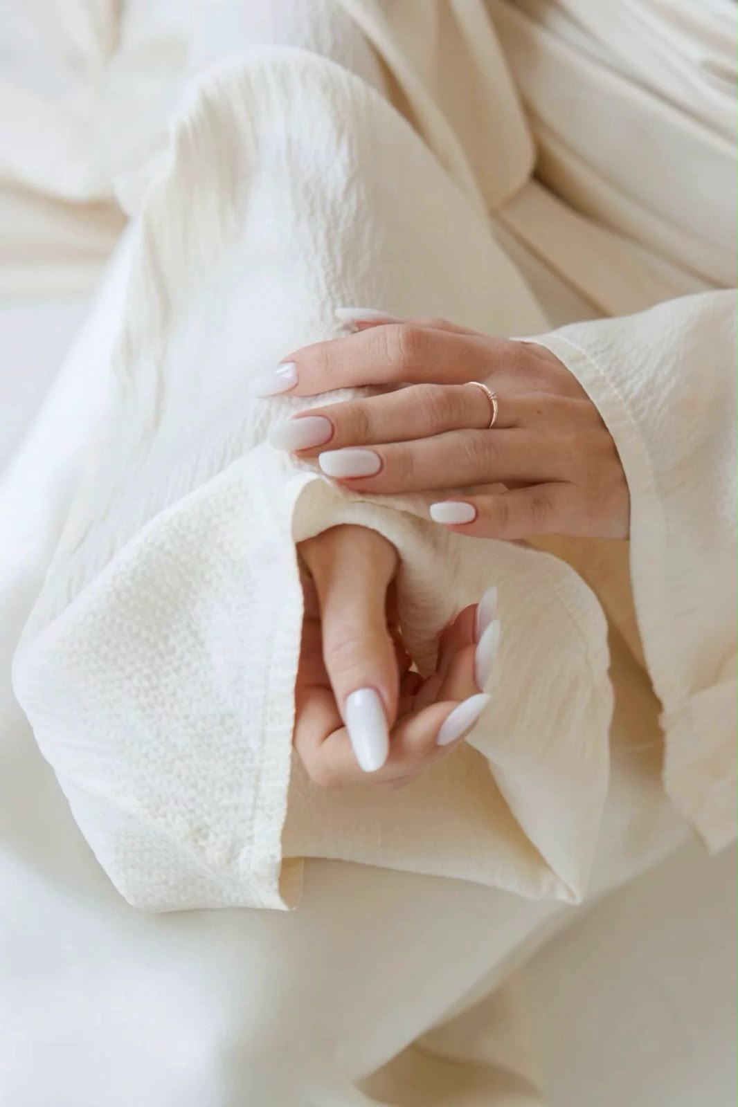 White nails